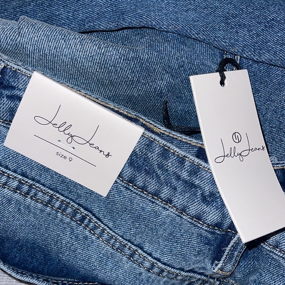 ☃️BOGO50%☃️ 🆕💙JELLY JEANS: STAN High Rise Distressed Size 9/29 - Picture 7 of 8